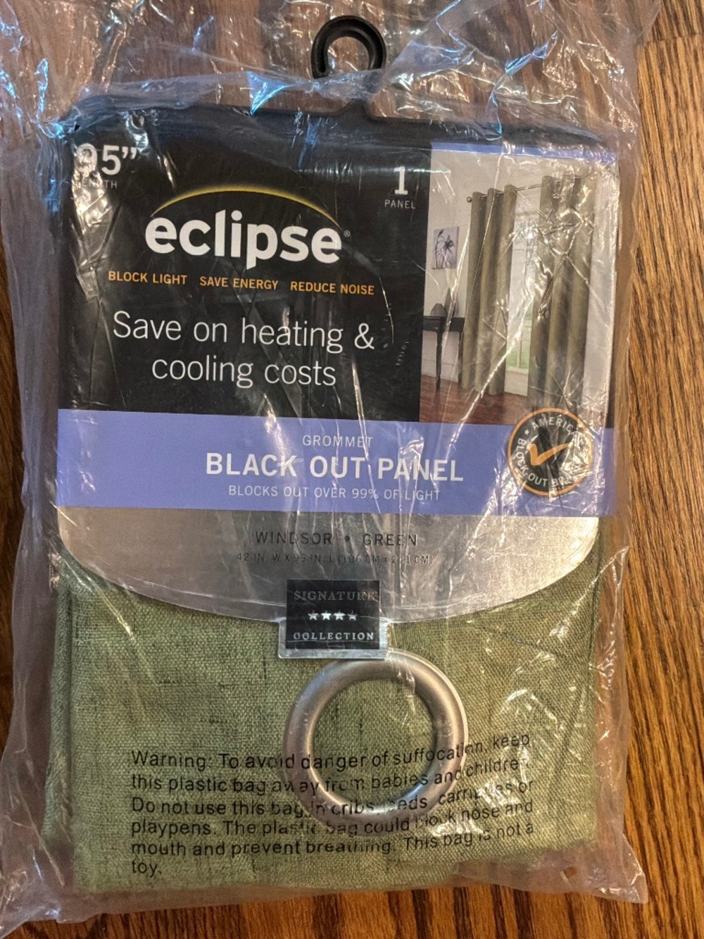 Blackout curtain
